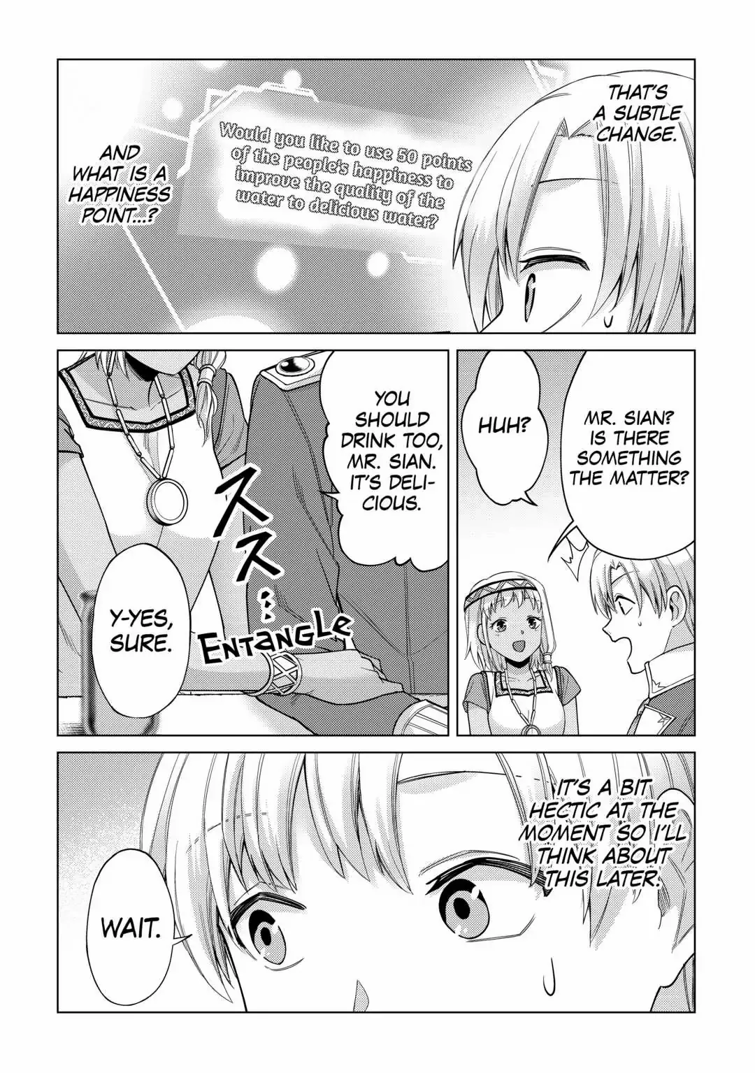 After Receiving the Sacred Item “Cup” That Can Only Produce Water, I Decided To Live Freely in Barren Land chapter 7 - page 3
